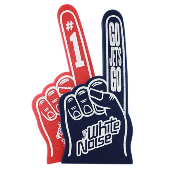 Foam Finger Cheering